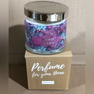 NEW IN BOX Partylite Boho Berry 3-Wick Candle